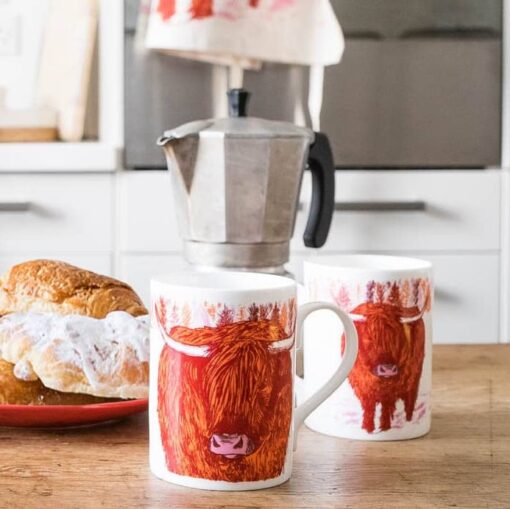 Highland Cow Mug by Cherith Harrison Highland Cow Mug by Cherith Harrison