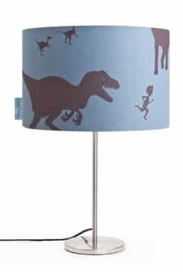  Blue & Brown Lampshade