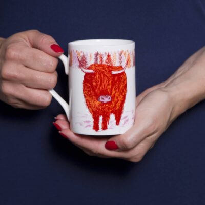 Highland Cow Mug by Cherith Harrison