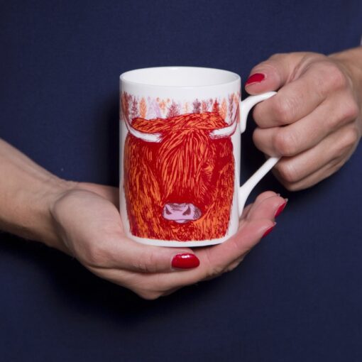Highland Cow Mug by Cherith Harrison