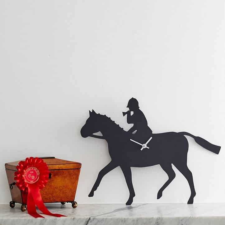 Hunter Clock With Wagging Tail by THE LABRADOR COMPANY