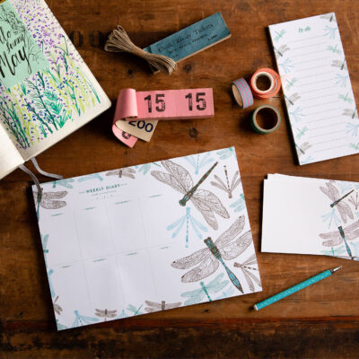 dragonfly stationery by Cherith harrison