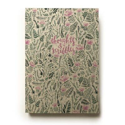 Thistle notepad by Cherith Harrison
