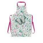 Thistles and Butterflies Apron by Cherith Harrison
