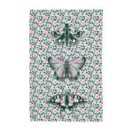 Thistles and Butterflies Tea Towel by Cherith Harrison