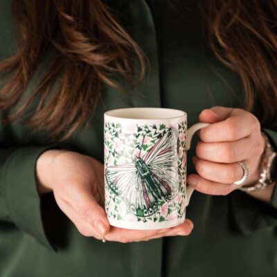 Butterfly mug by Cherith Harrison