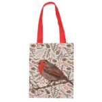 Cherith Harrison Robin Canvas Eco Shopper Bag Front