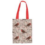 Cherith Harrison Robin Canvas Eco Shopper Bag Reverse