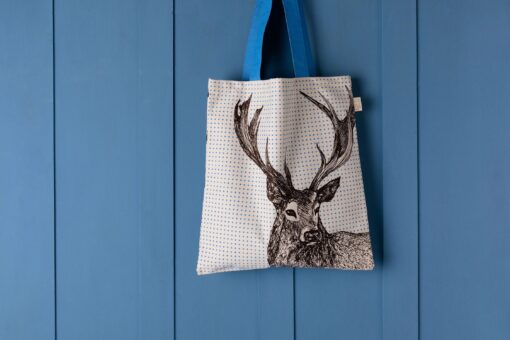 Stag Tote Bag by Cherith Harrison