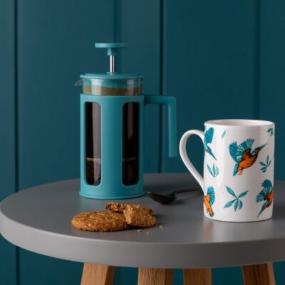 Flying kingfisher Mug by Cherith Harrison