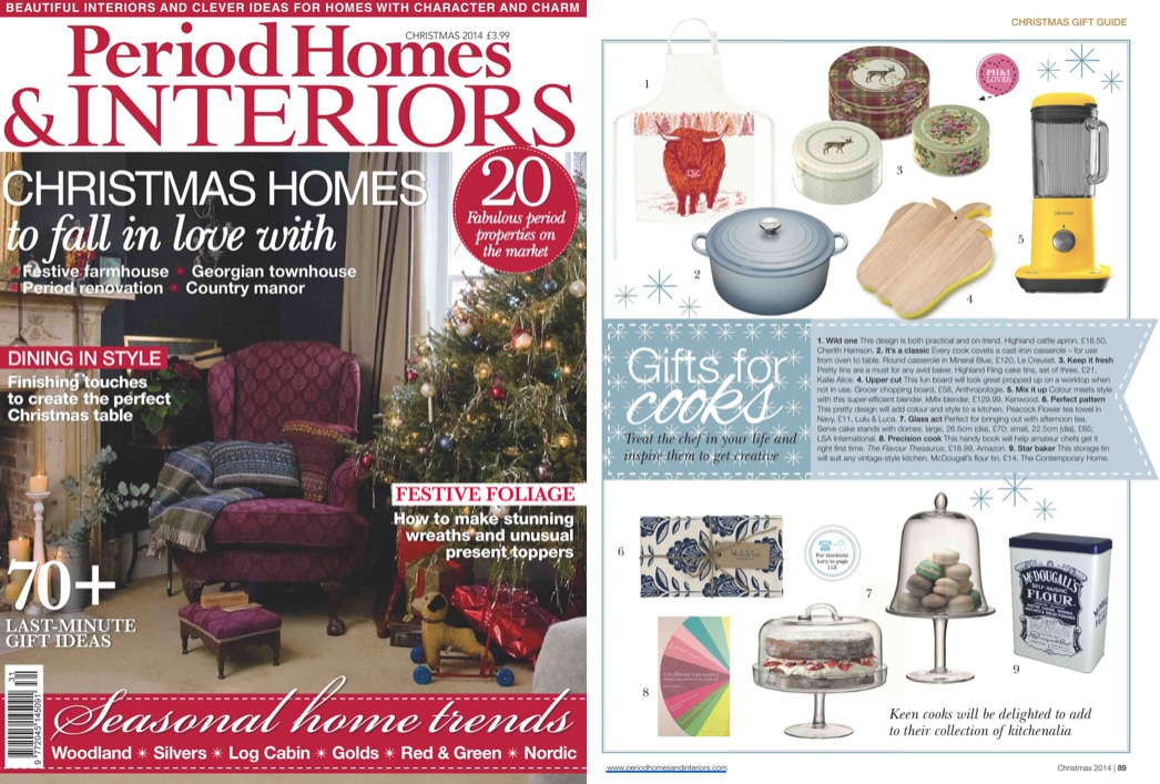 Press Coverage in period Homes and Interiors at Cherith Harrison