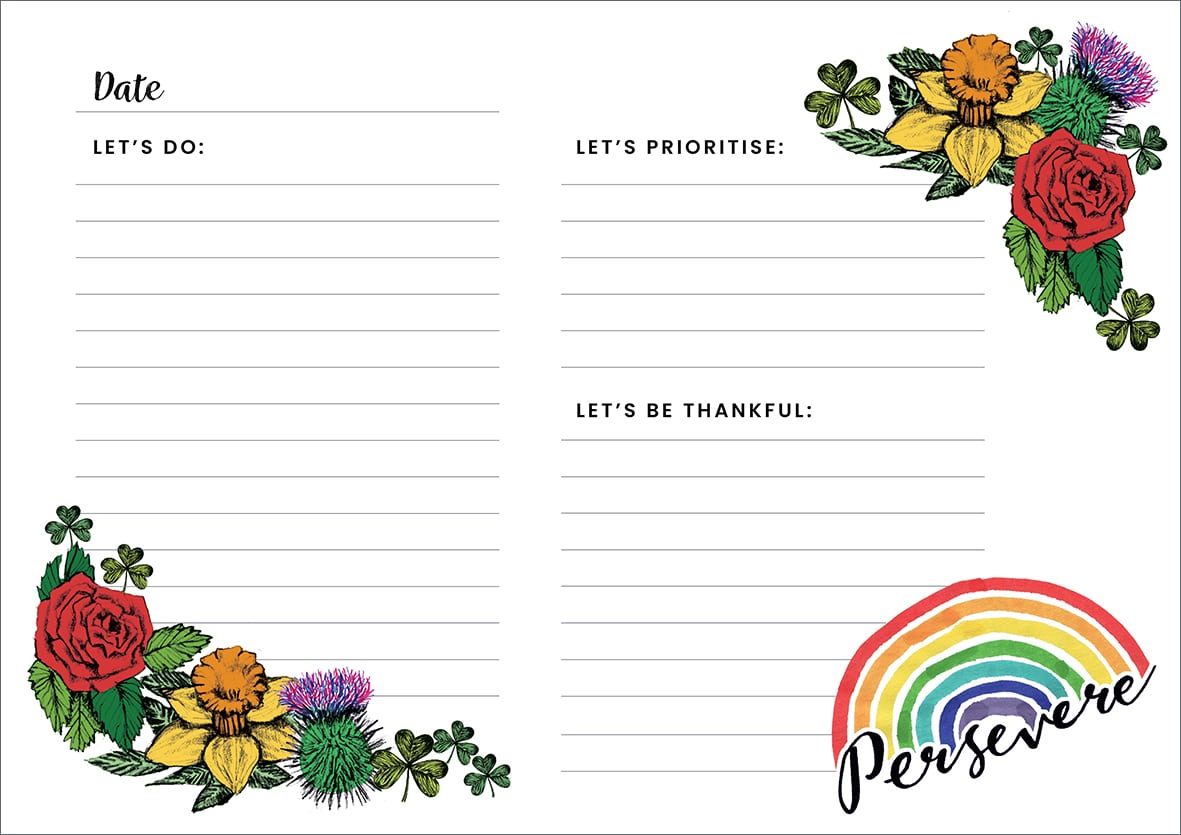 Thank You NHS | Rainbow Art and Free Printables by Cherith Harrison