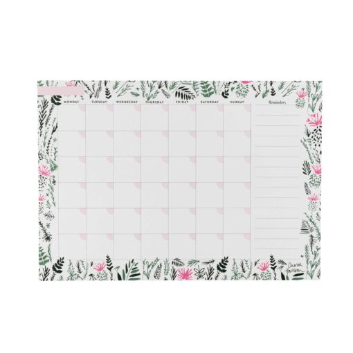 Monthly Wall Planners by Cherith Harrison