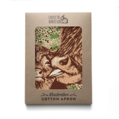 Highland Cow Love Apron - Image 6