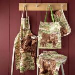 Highland Cow Love Kitchen Linens by Cherith Harrison