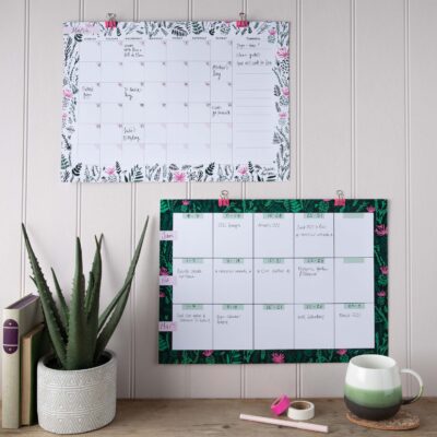 Monthly Wall Planners by Cherith Harrison