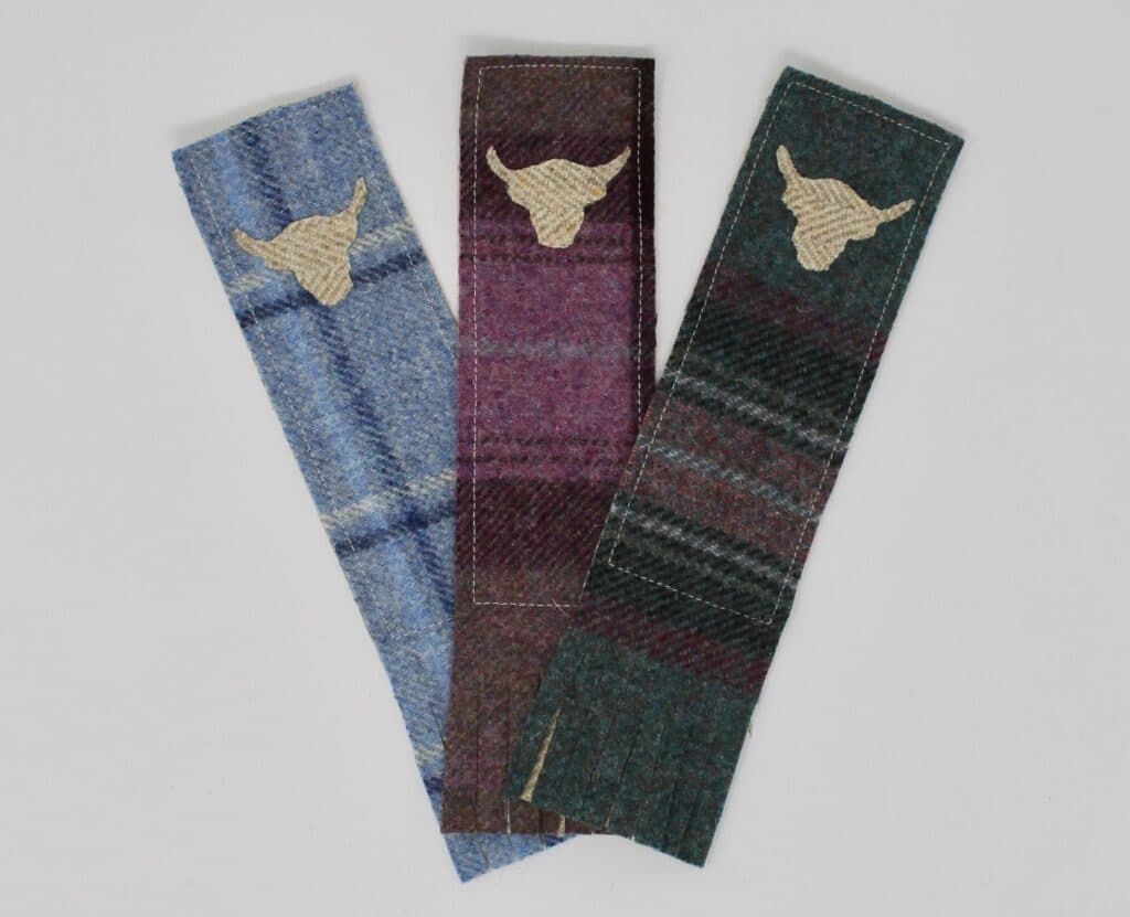highland cow bookmark