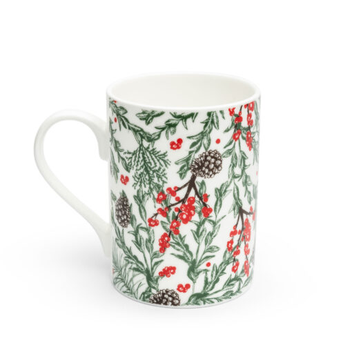 Cherith Harrison Christmas Garden Bone China Mug