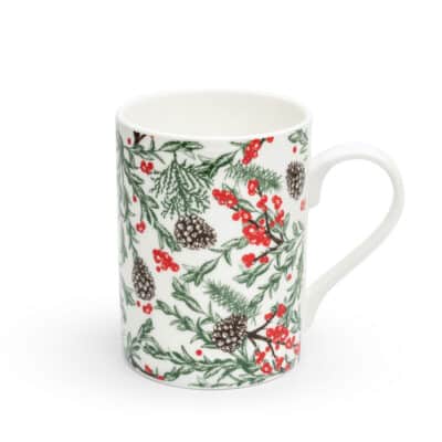 Cherith Harrison Christmas Garden Bone China Mug