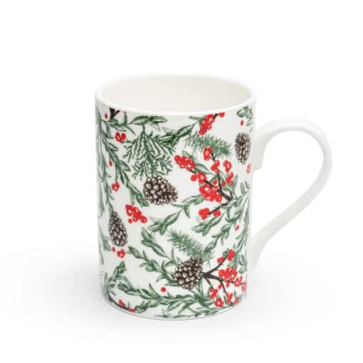Cherith Harrison Christmas Garden Bone China Mug
