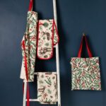Christmas Reindeer Linen Collection by Cherith Harrison