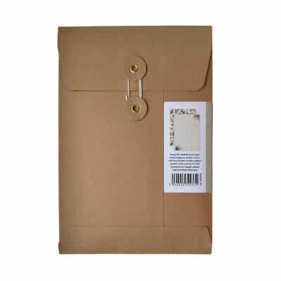 Cherith Harrison Christmas Reindeer Writing Set Packaging Reverse