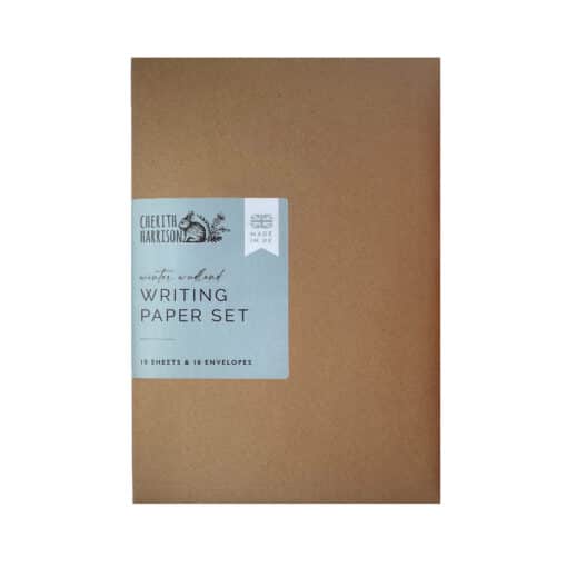 Cherith Harrison Winter Woodland Writing Set Packaging Front