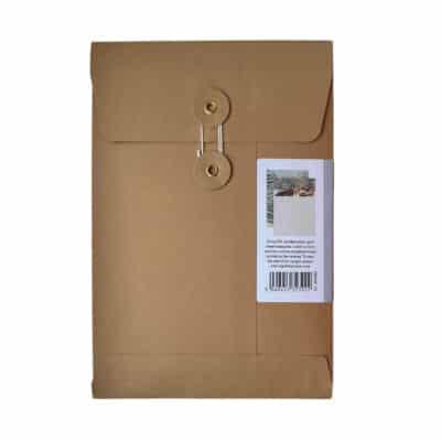 Cherith Harrison Winter Woodland Writing Set Packaging Reverse