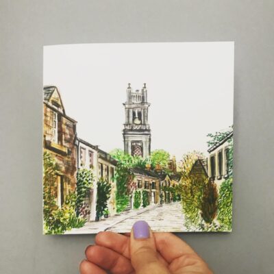 Circus Lane Card by Cherith Harrison