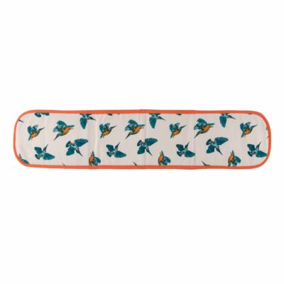 Cherith Harrison Kingfisher Double Oven Glove Reverse
