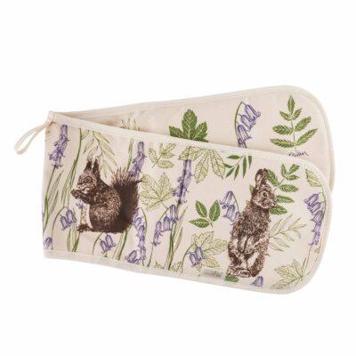 Cherith Harrison Woodland Creatures Oven Glove Folded