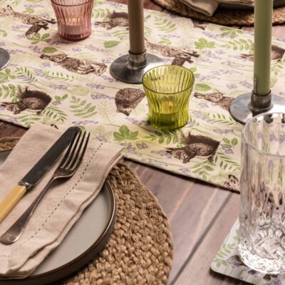 Cherith Harrison Woodland Creatures Table Runner