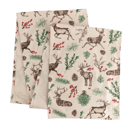 Cherith Harrison Christmas Reindeer Table Runner