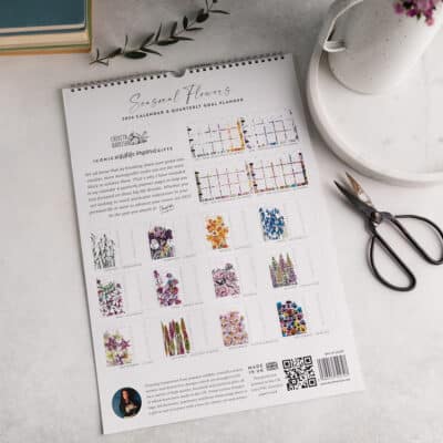 Cherith Harrison Seasonal Flowers Calendar 2024