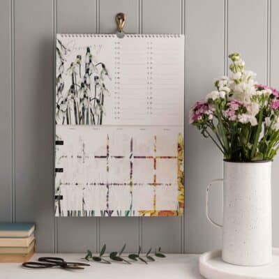 Seasonal Flowers Calendar and Quarterly Goal Planner - Image 3