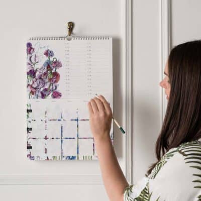 Seasonal Flowers Calendar and Quarterly Goal Planner - Image 15