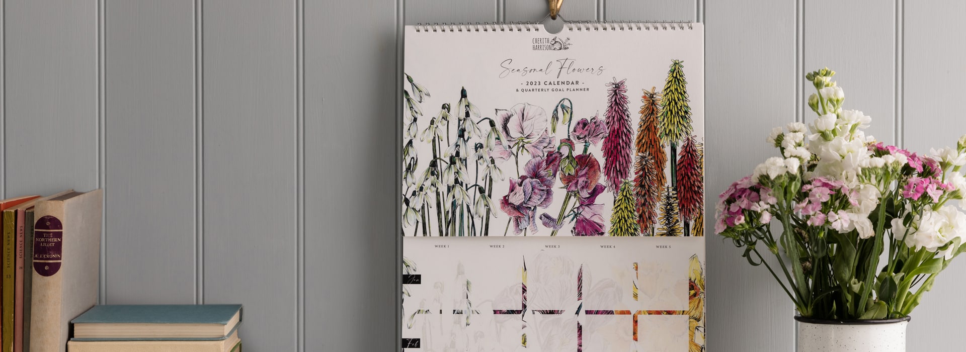 Cherith Harrison Seasonal Flowers Calendar
