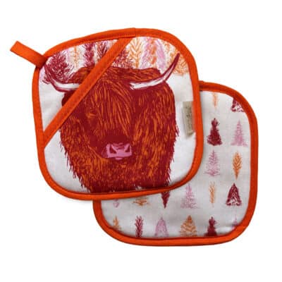 Cherith Harrison Highland Cow Pot Holder