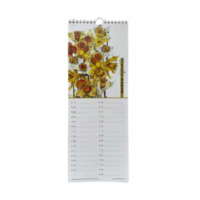 Seasonal Flowers Calendar by Cherith Harrison