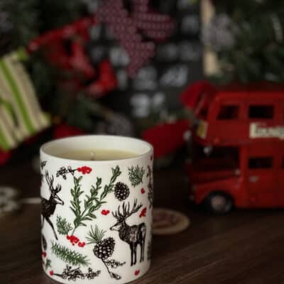 Cherith Harrison Luxury Christmas Reindeer Candle