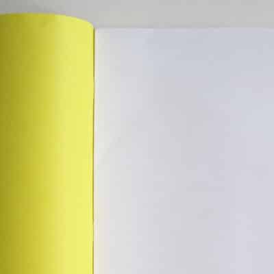 Screen Printed Bird Jotters Yellow Pink Green