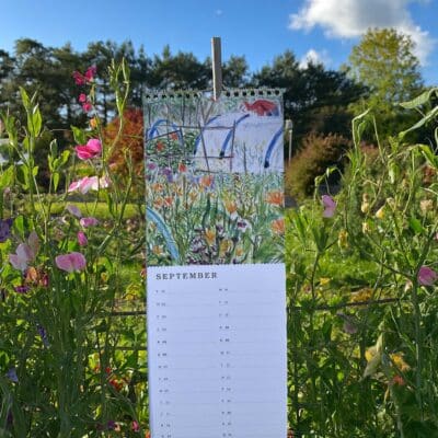 2026 Allotment Garden Calendar in Spring