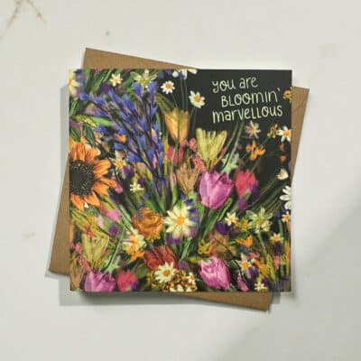Cherith Harrison Bloomin Marvellous Greetings Cards Flatlay