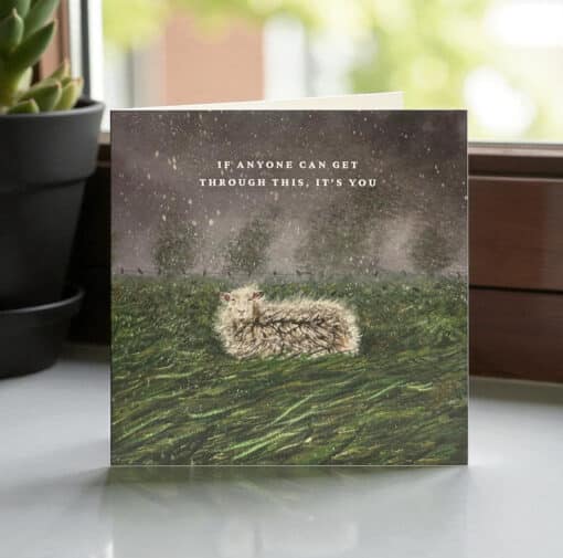 Cherith Harrison Stronger Than You Know Greetings Cards Marble Work Top