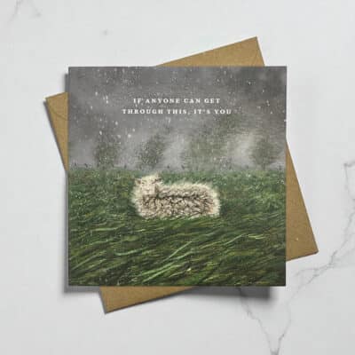 Cherith Harrison You Can Get Through This Greetings Cards Flatlay