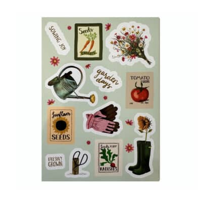 Garden Days Gardening Sticker Pack