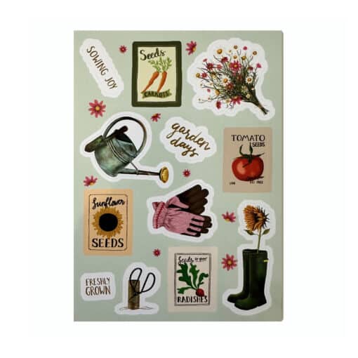Garden Days Gardening Sticker Pack