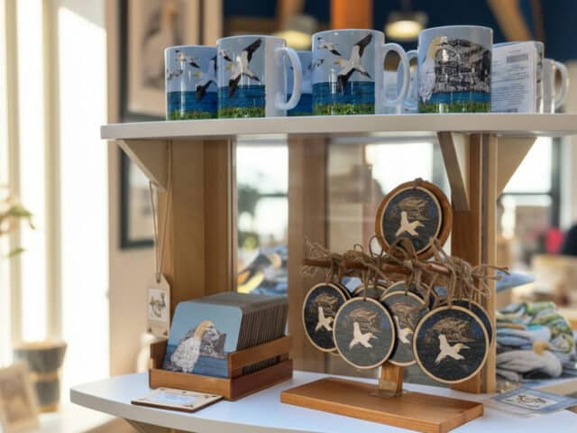 Bespoke Heritage Gifts at Cherith Harrison - Scottish Seabird Centre